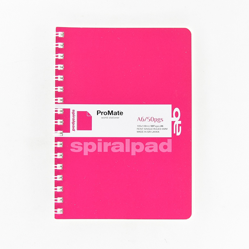 Promate Book Spiral Long A6 50P - PROMATE - Stationery & Office Supplies - in Sri Lanka