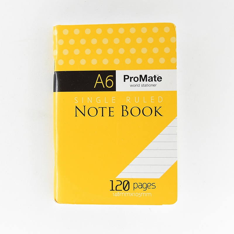 Promate Notebook Single A6 120P - PROMATE - Stationery & Office Supplies - in Sri Lanka