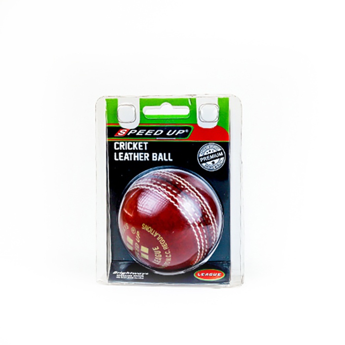 Speed Up Leather Cricket Season Ball-red | Glomark.lk