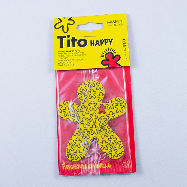 Tito Happy Paper Scented Card Patchouli & Vanilla - TITO - Car Care - in Sri Lanka