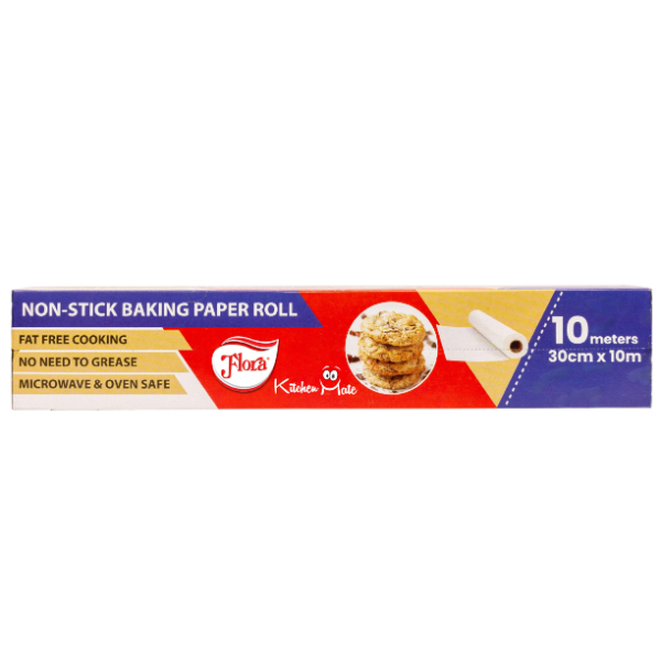 Flora Kitchen Mate Baking Paper 300Mm X 10M - FLORA - Kitchen & Dining - in Sri Lanka