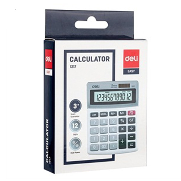 Deli Calculator Small - DELI CALCULATOR - Stationery & Office Supplies - in Sri Lanka