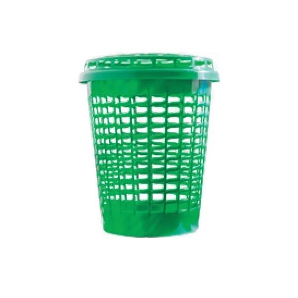 Laundry Basket With Lid Big 21A6 - HSP - Plastic & Storage - in Sri Lanka