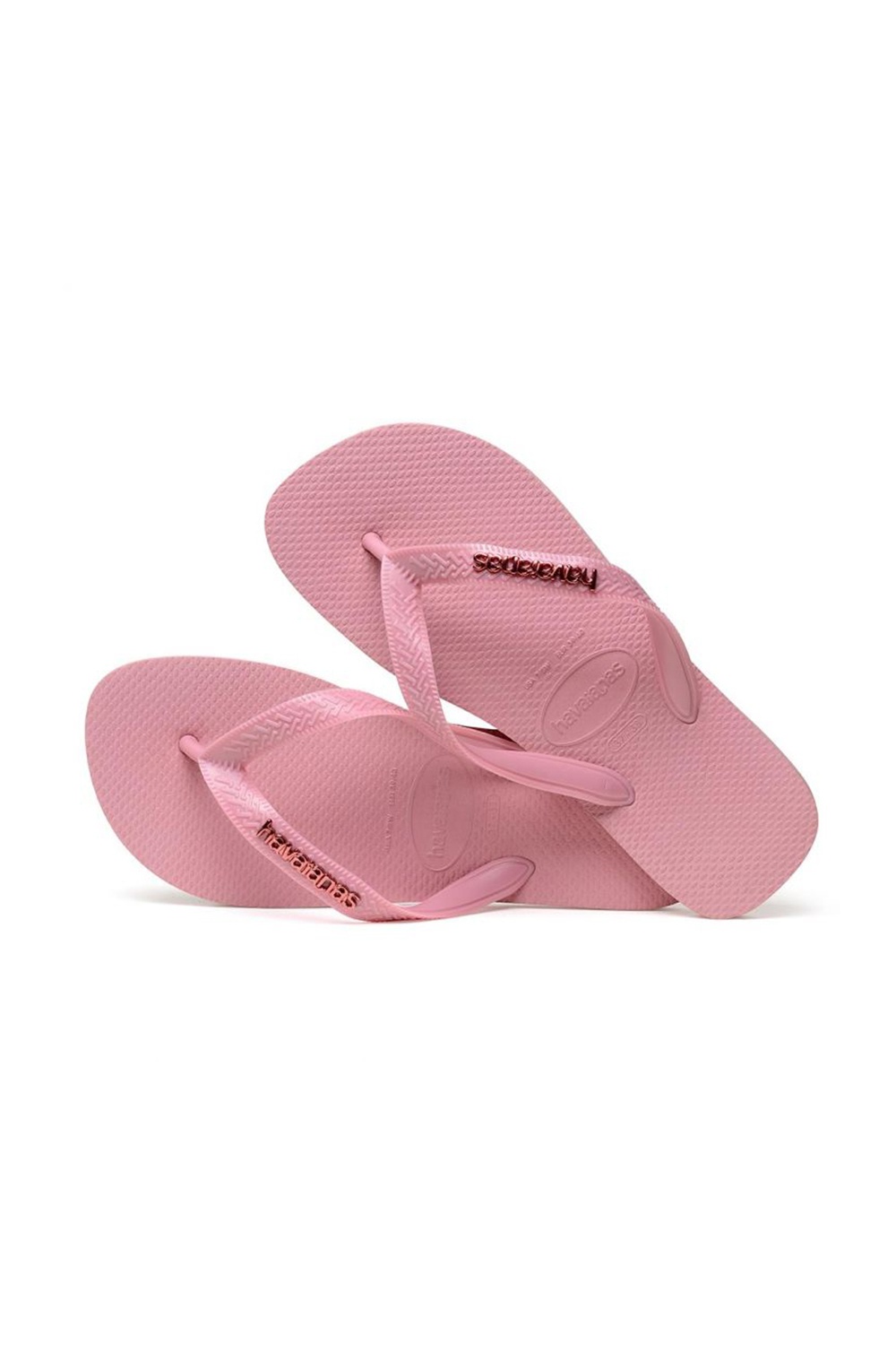 Havaianas top deals logo metallic