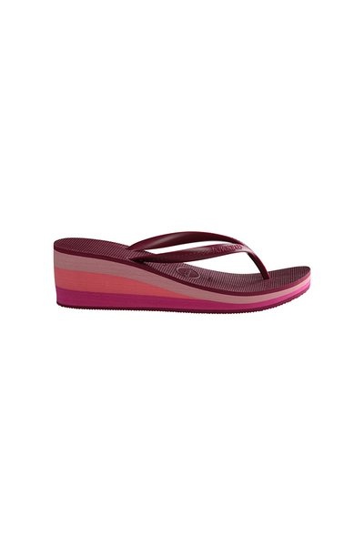 Havaianas Women s Maroon High Fashion Wedge Heel Slippers Odel.lk