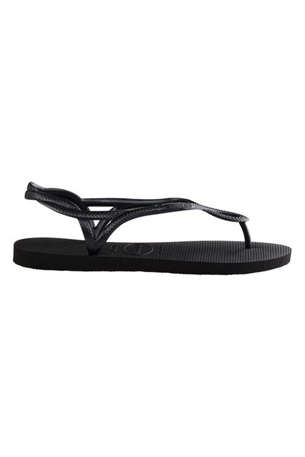 Havaianas Women s Black Luna Plain Slippers Odel.lk