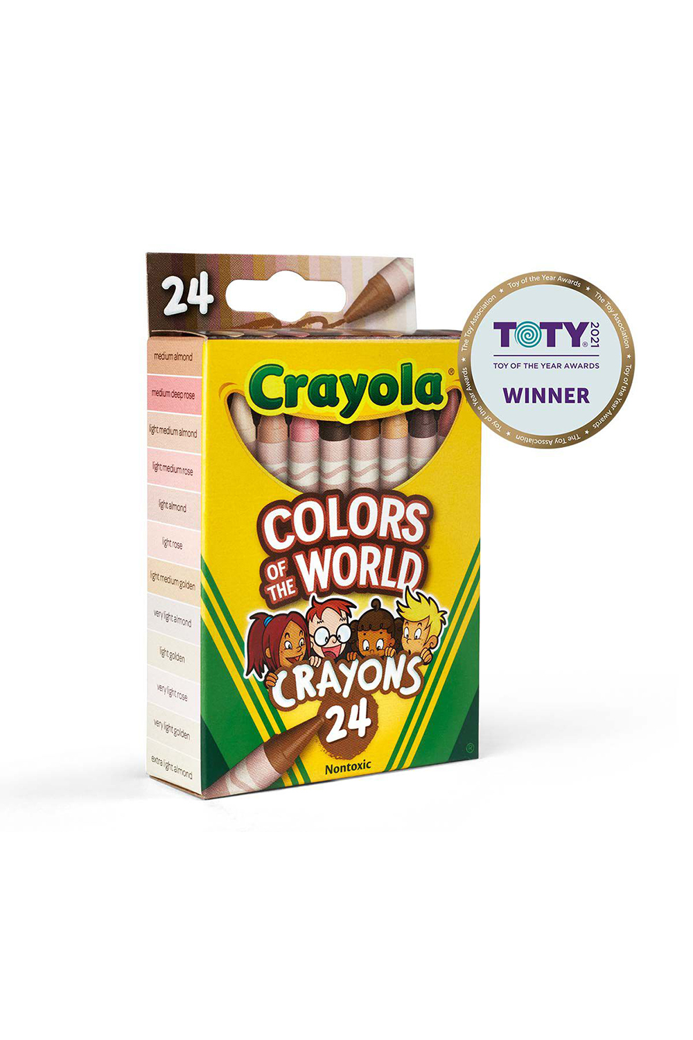 Crayola Colors Of The World Crayons Assorted Colors Pack Of 24