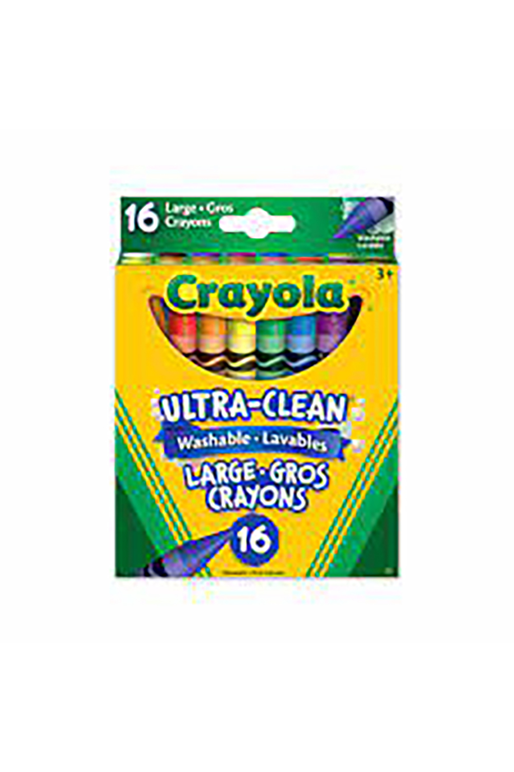 Crayola 16 Colors Ultra Clean Washable Large Crayon | Odel.lk