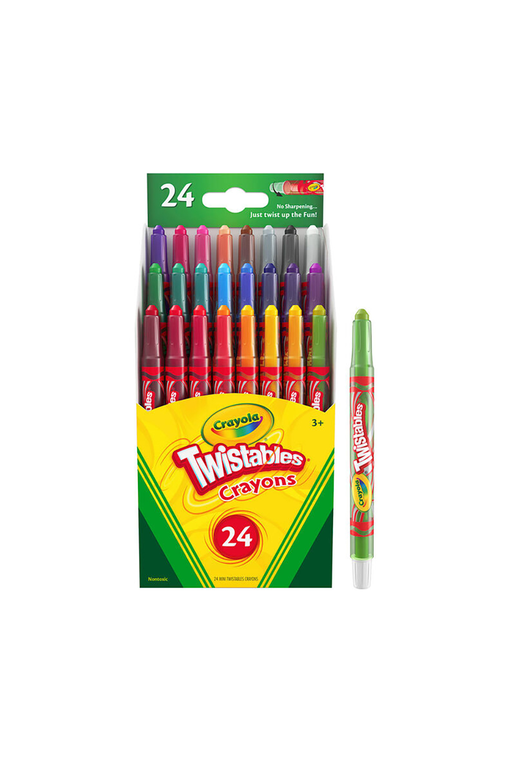 Crayola 24 Colors Mini Twistable Crayon | Odel.lk