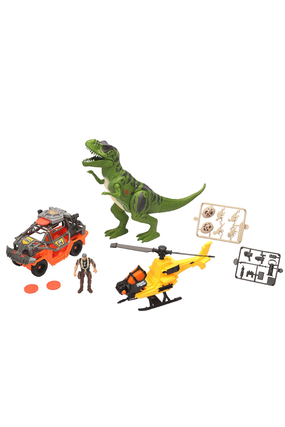 Dinosaur on sale attack playset