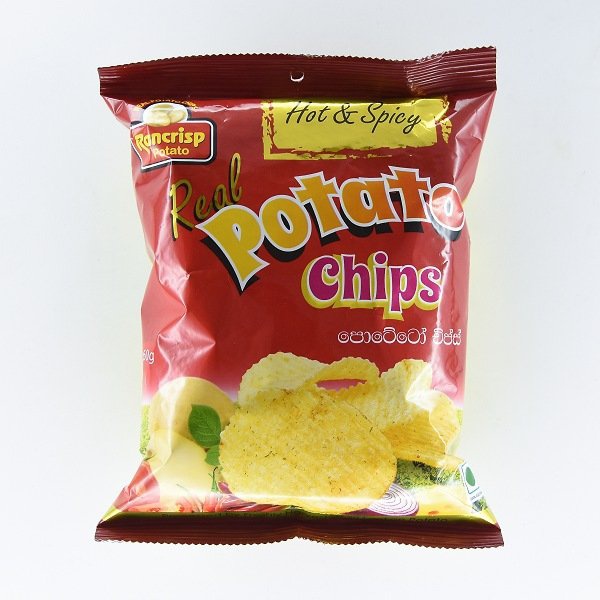 Rancrisp Potato Chip Hot Spicy 60g Glomark Lk