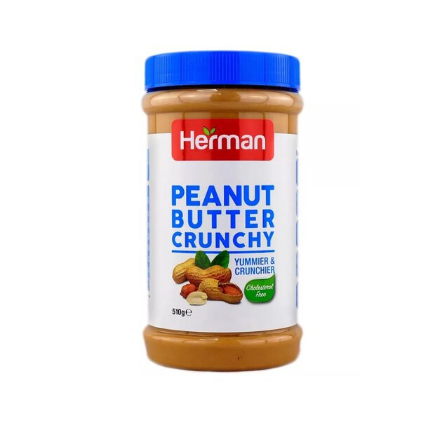 Herman Peanut Butter Crunchy 510G 