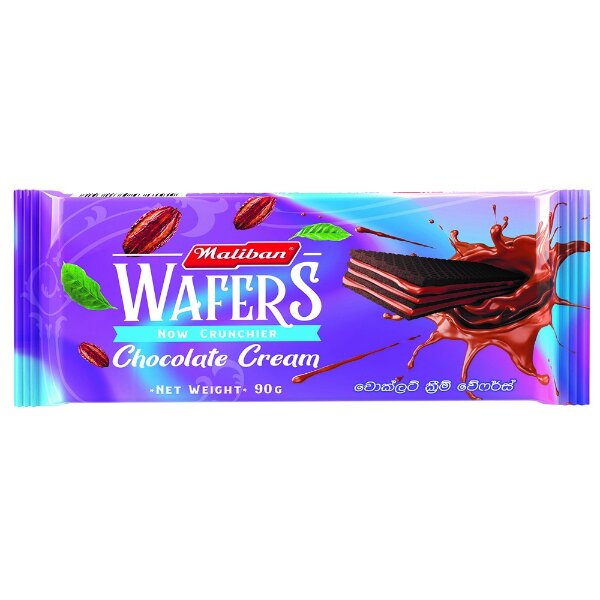 wafers chocolate 90g