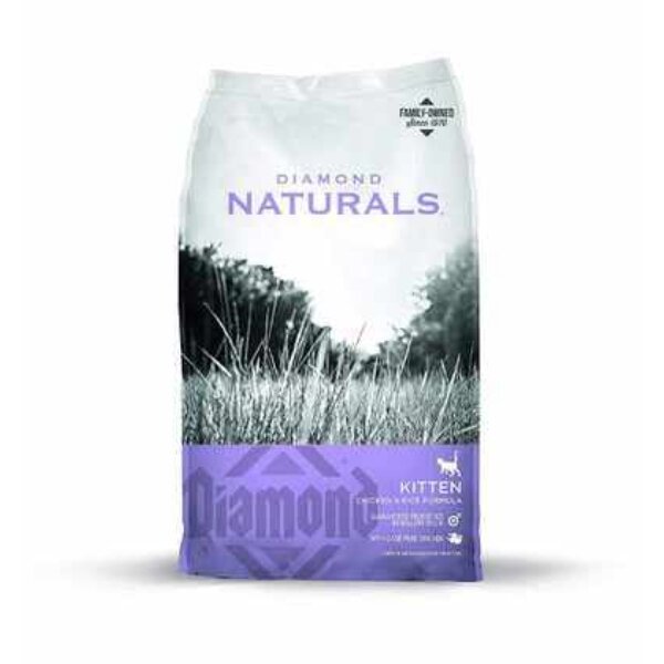 Diamond Natural Cat Food Kitten Chicken Rice 3Kg Glomark.lk