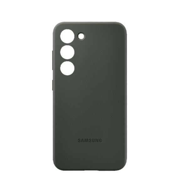 Samsung S23 Silicon Cover - Green | MySoftlogic.lk