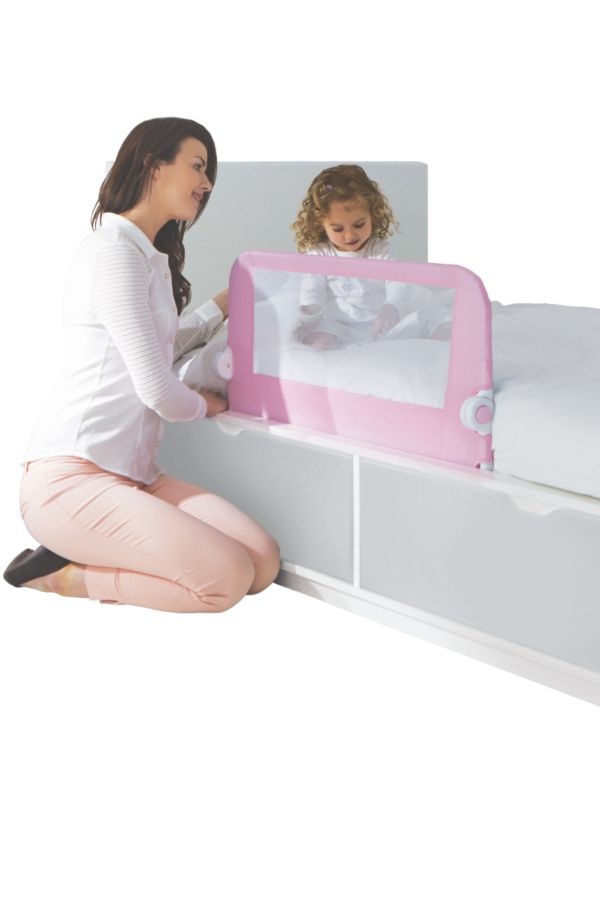 Mothercare pink sales bed guard