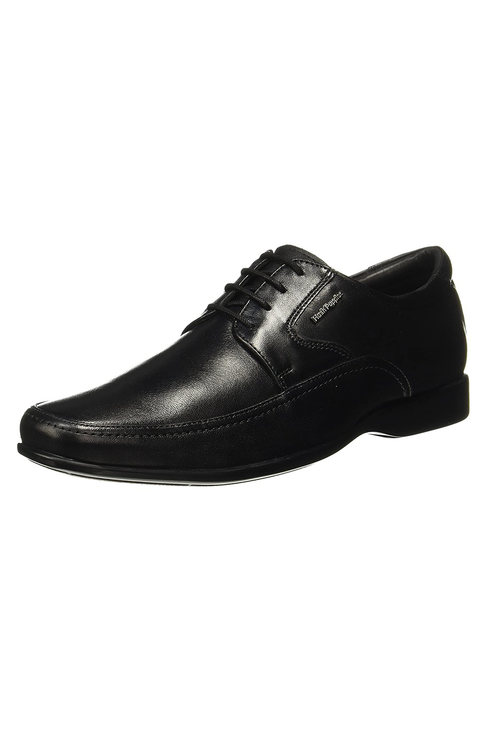 Hush puppies black hot sale derby formal shoes