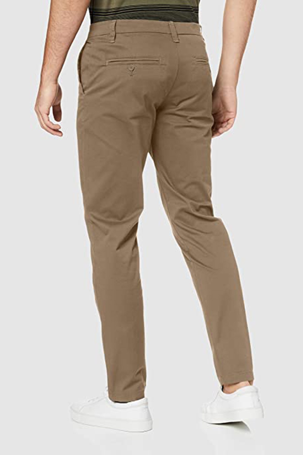 Armani Exchange slim fit trousers in ultra stretch twill - ARMANI