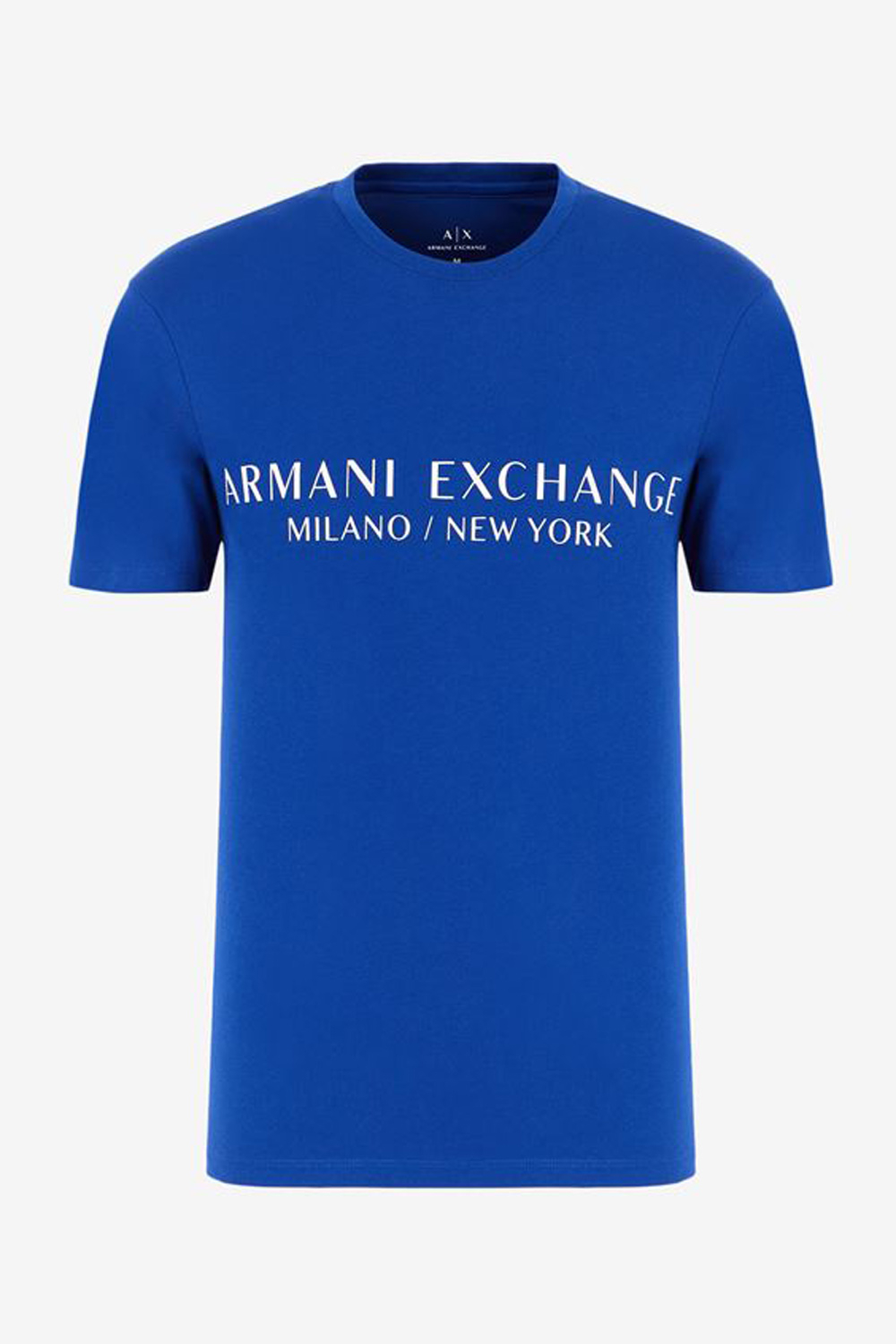 royal blue armani exchange shirt