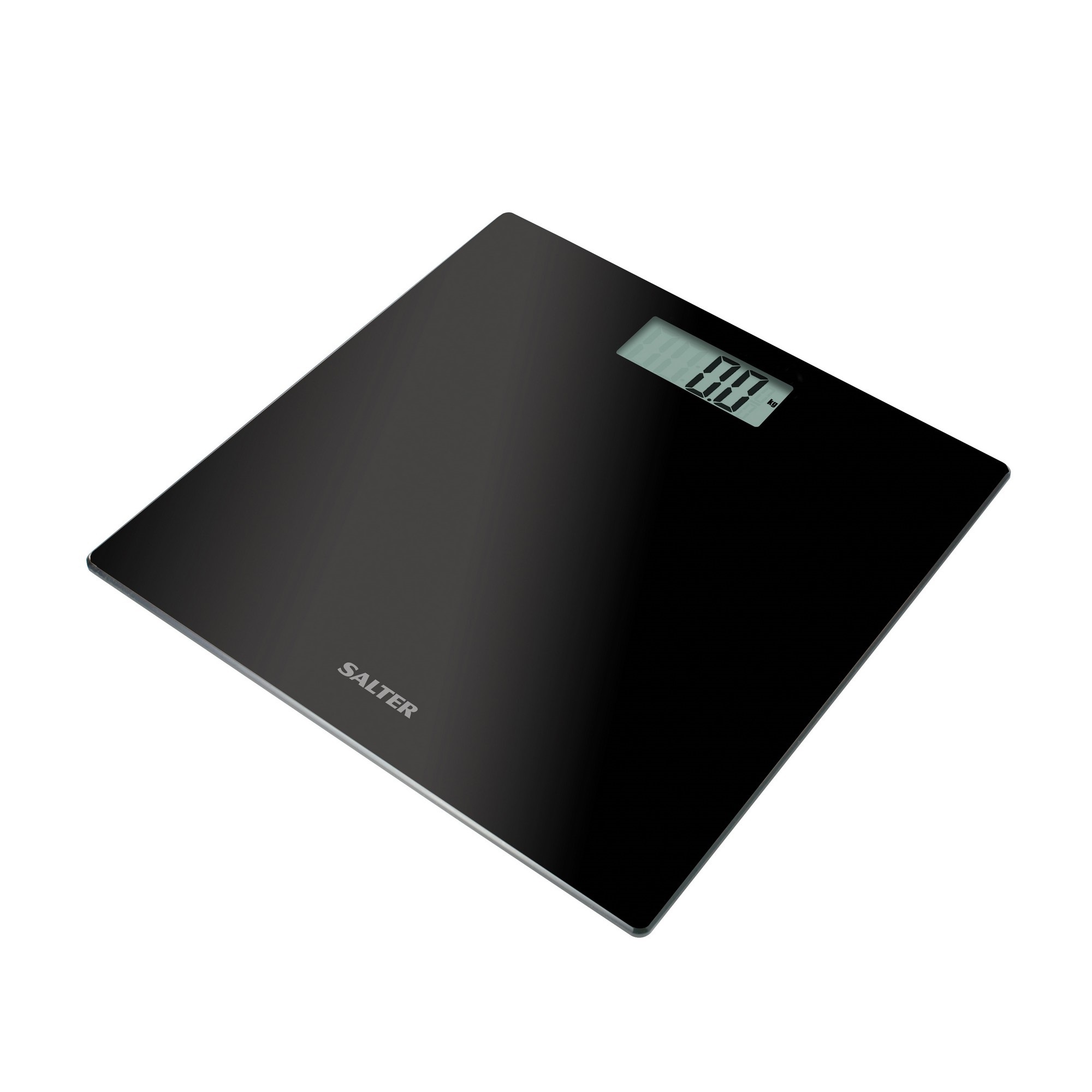 Salter Ultra Slim Glass Electronic Digital Bathroom Scale MySoftlogic Lk   9069BK3R  1632466947 