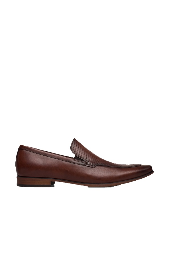 Aldercrest Cognac Leather Men's Loafers | Odel.lk