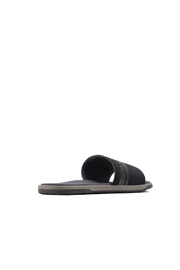 Andric Black Canvas Men s Slides Odel.lk