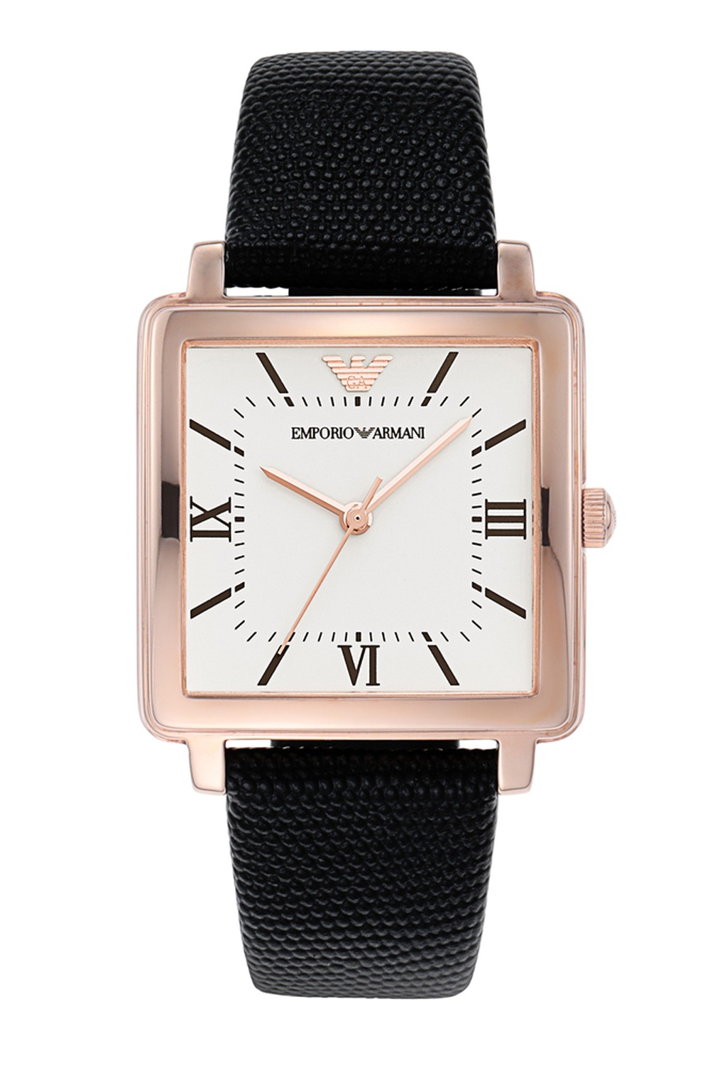 Emporio Armani Modern Squ Leather Women Watch 