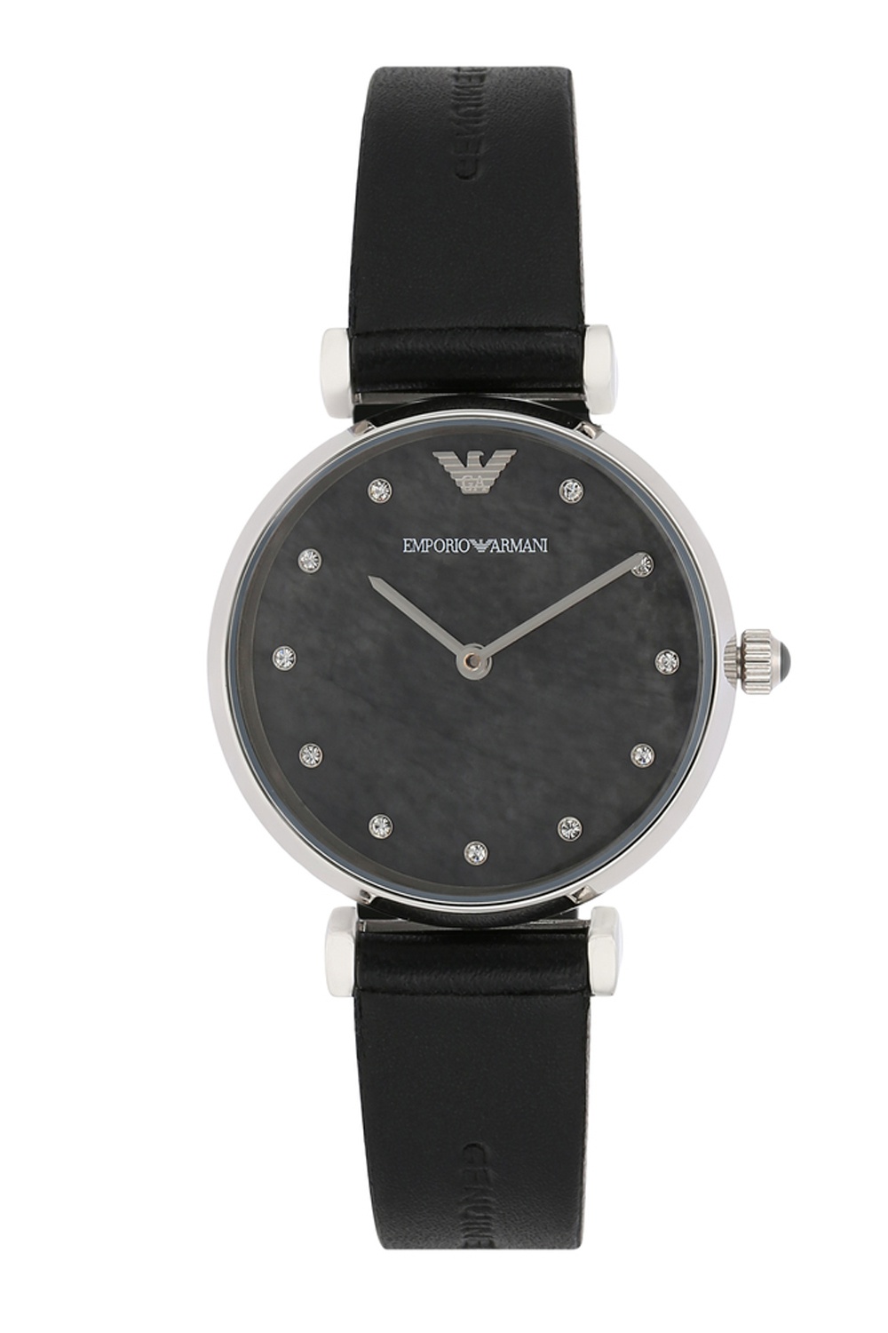Emporio Armani Women's Gianni T-B Leather Watch 