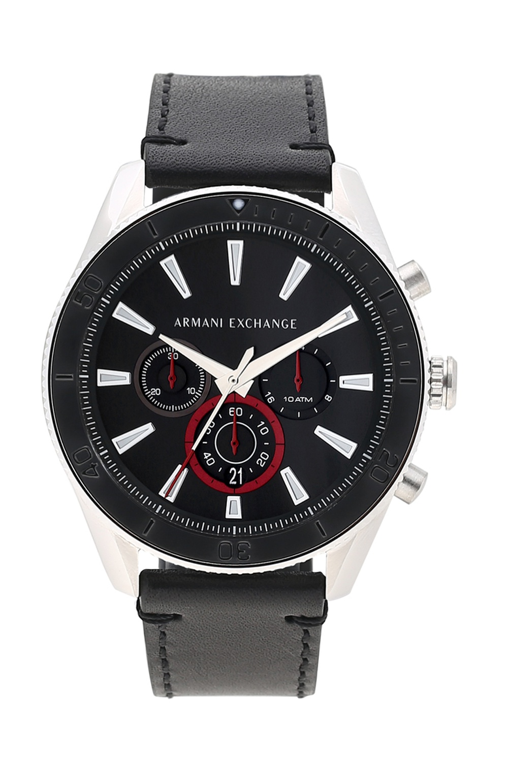 Armani Exchange Enzo Leather Men Watch Odel.lk