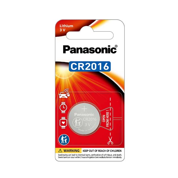 Panasonic Lithium Coin (CR-2016) Battery (3V) - in Sri Lanka