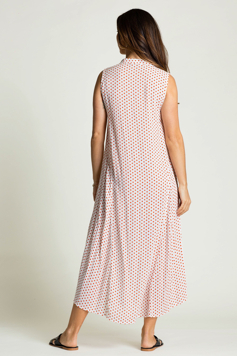 Cotton Collection Printed Maxi Dress By Coco