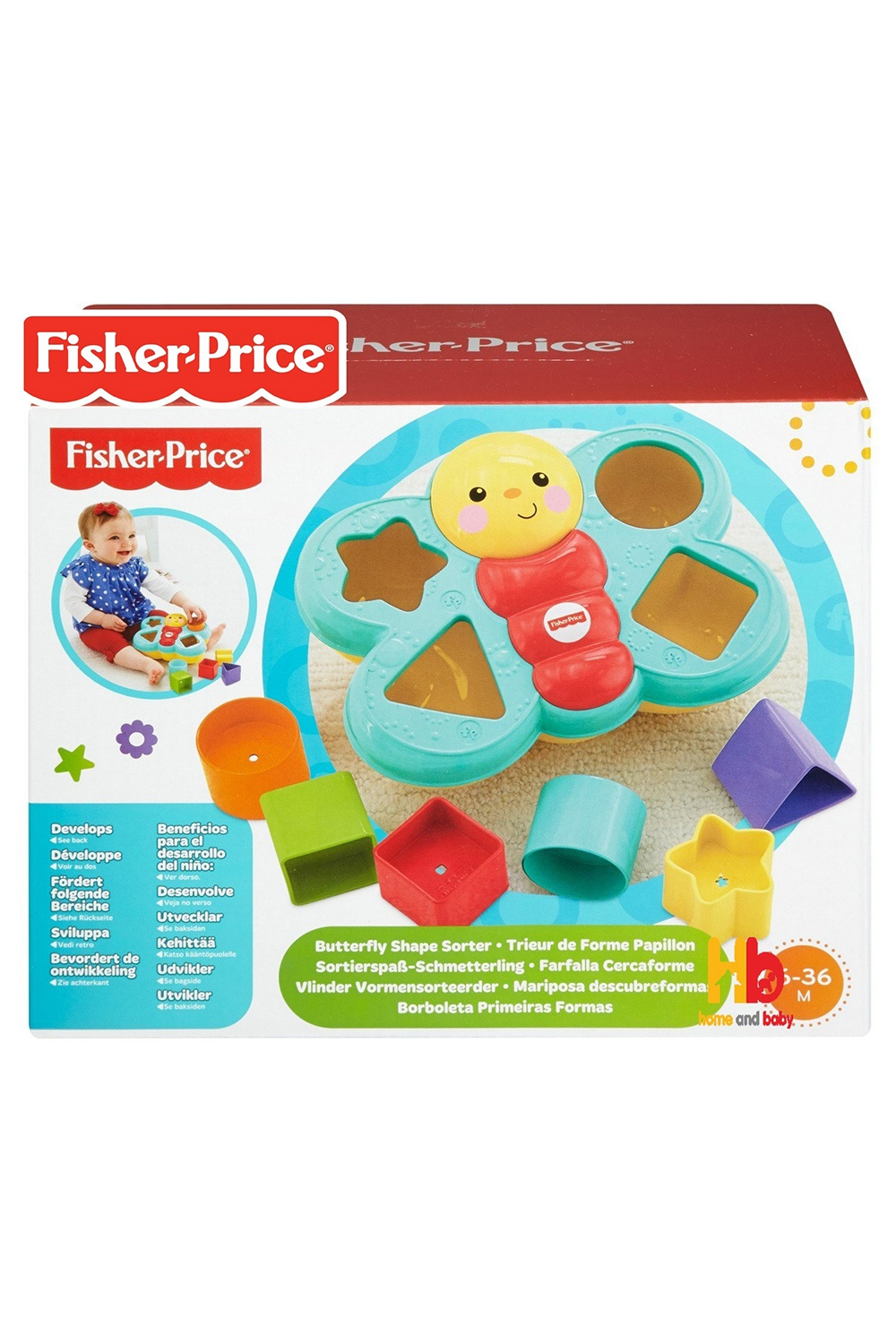 Fisher price clearance butterfly shape sorter