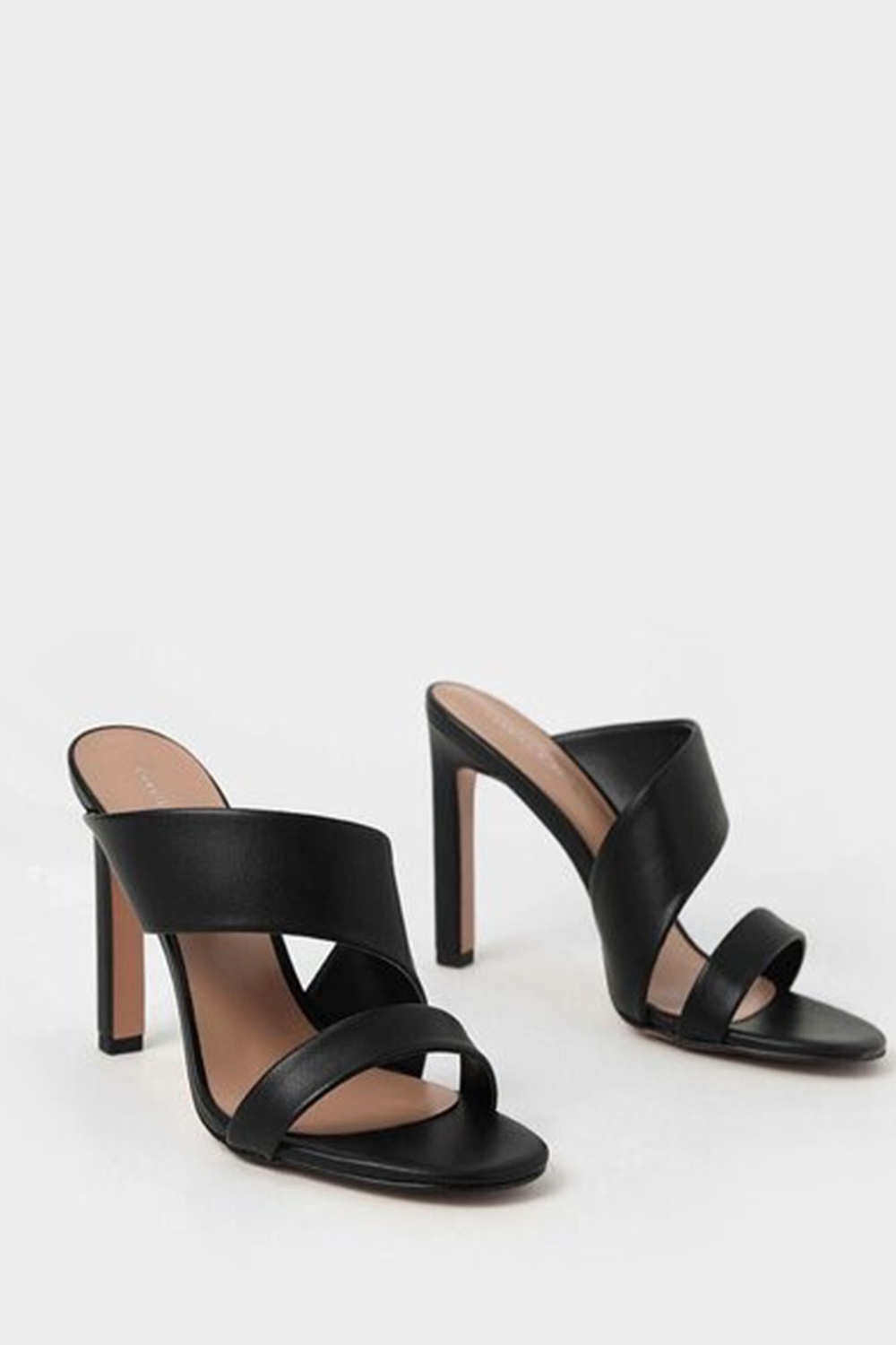 Charles & Keith Asymmetric Strap Mules | Odel.lk