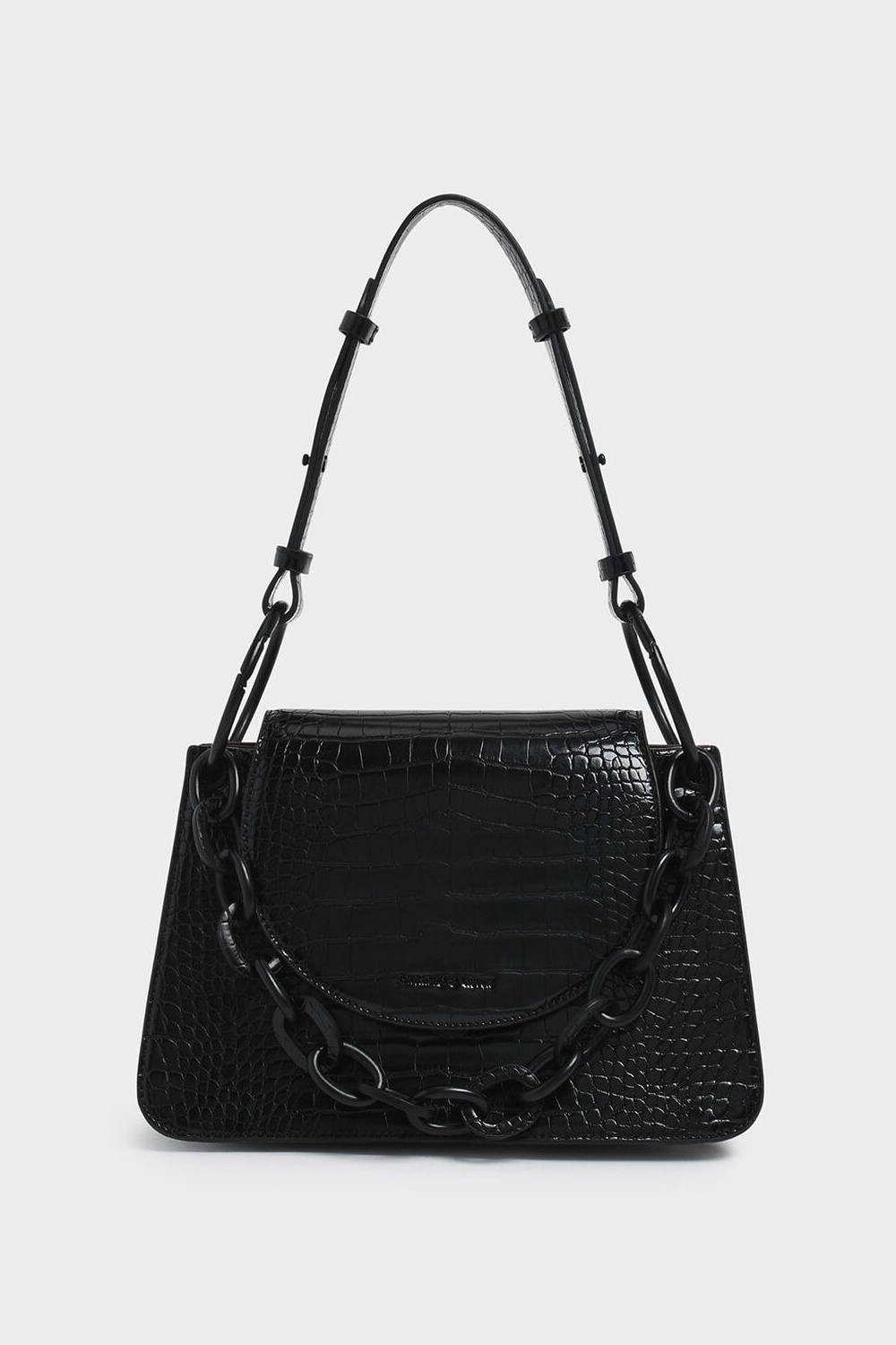 charles and keith croc satchel