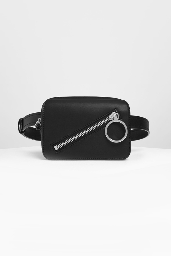 Charles & Keith Ring Zip Pocket Two-Way Belt Bag | Odel.lk