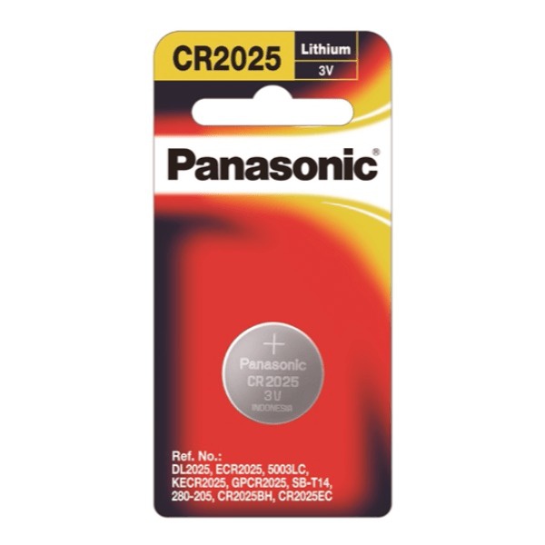 Panasonic Lithium Coin (CR-2025) Battery (3V)
