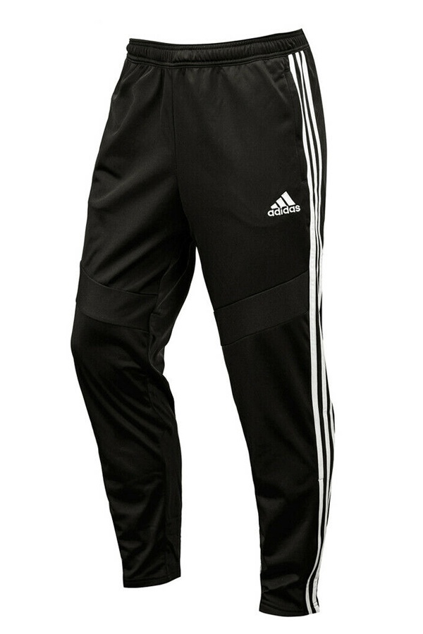 black adidas football pants