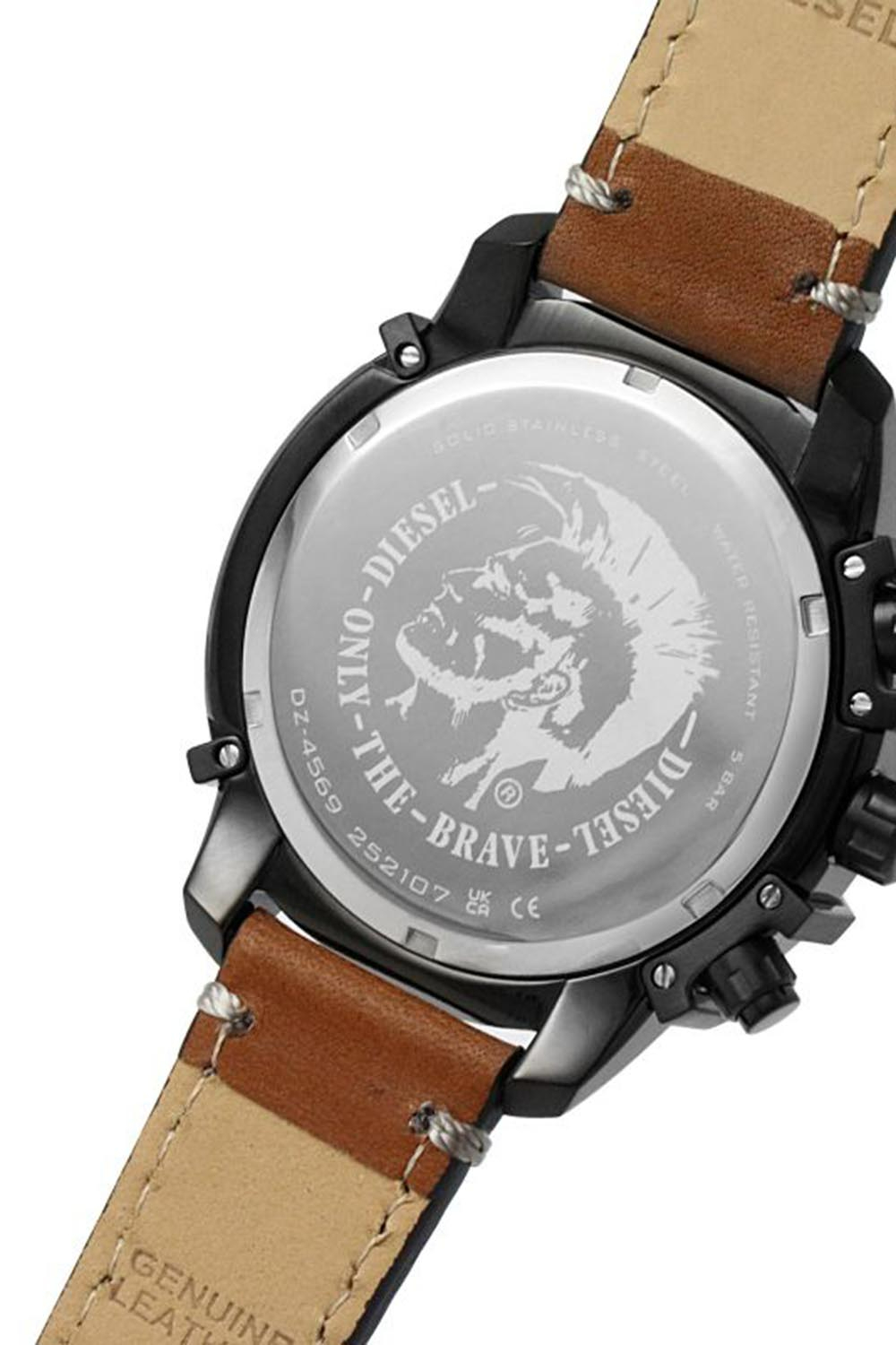 Desiel Dz4569 Griffed Leather Men'S Watch | Odel.lk