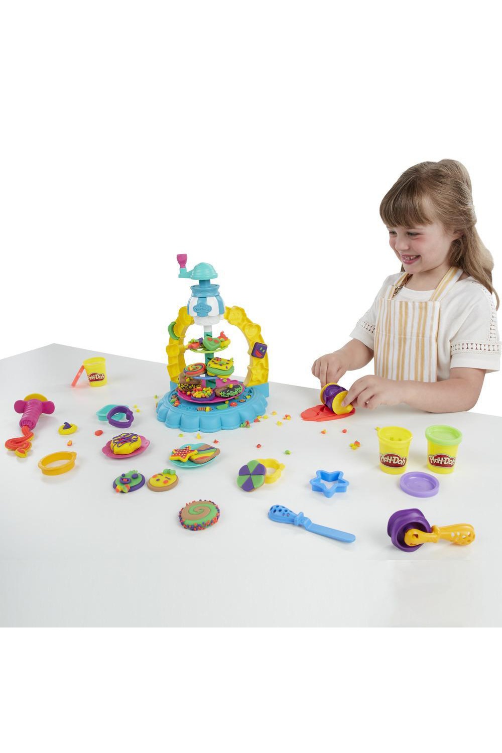 Play-Doh Kitchen Creations Sprinkle Cookie Surprise Play Food Set With 5 Colors for sale online