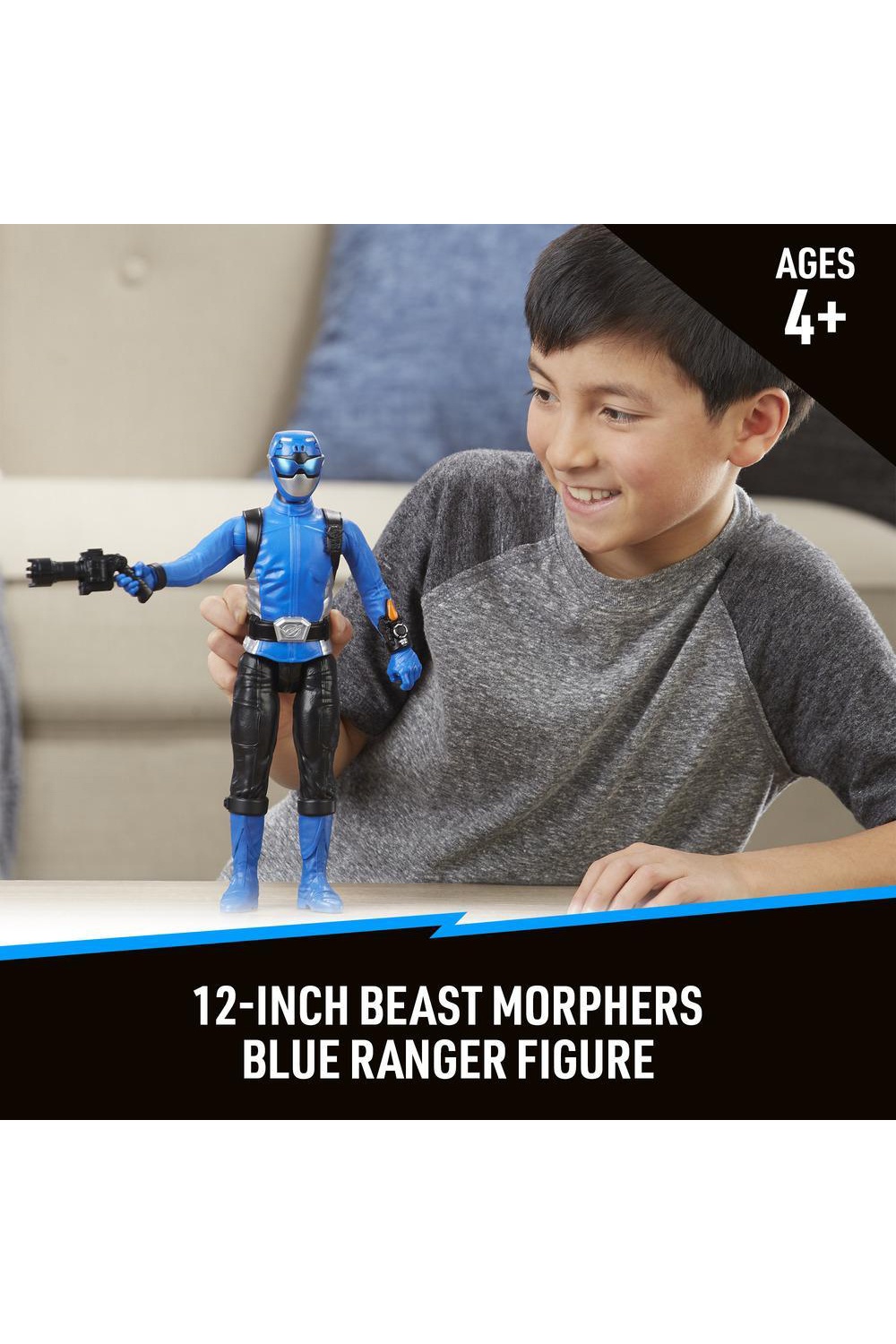 12 inch blue on sale power ranger