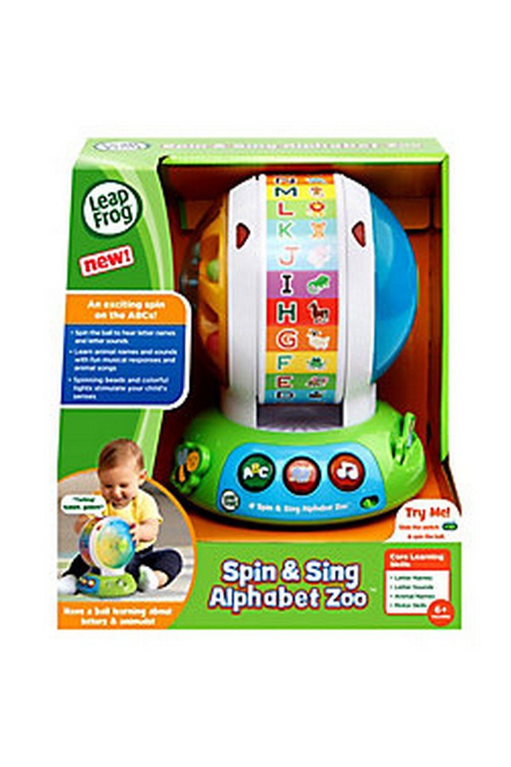 LeapFrog Spin & Sing Alphabet Zoo | Odel.lk