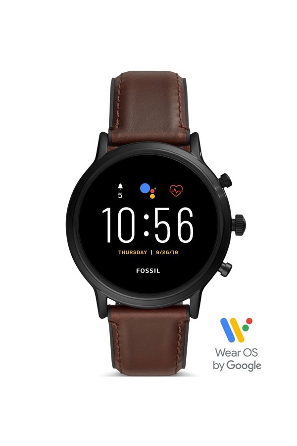 Fossil Gen 5 Carlyle Leather Smart Watch Odel.lk