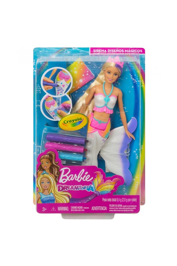 Crayola store mermaid barbie