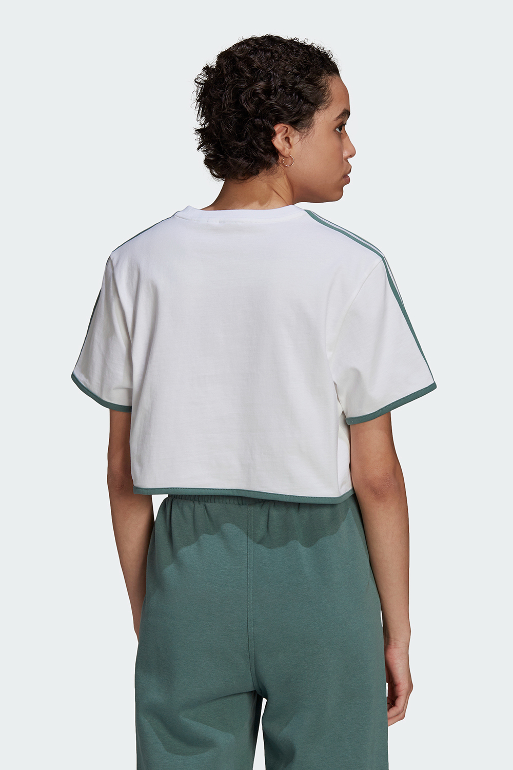 adidas coeeze cropped tee