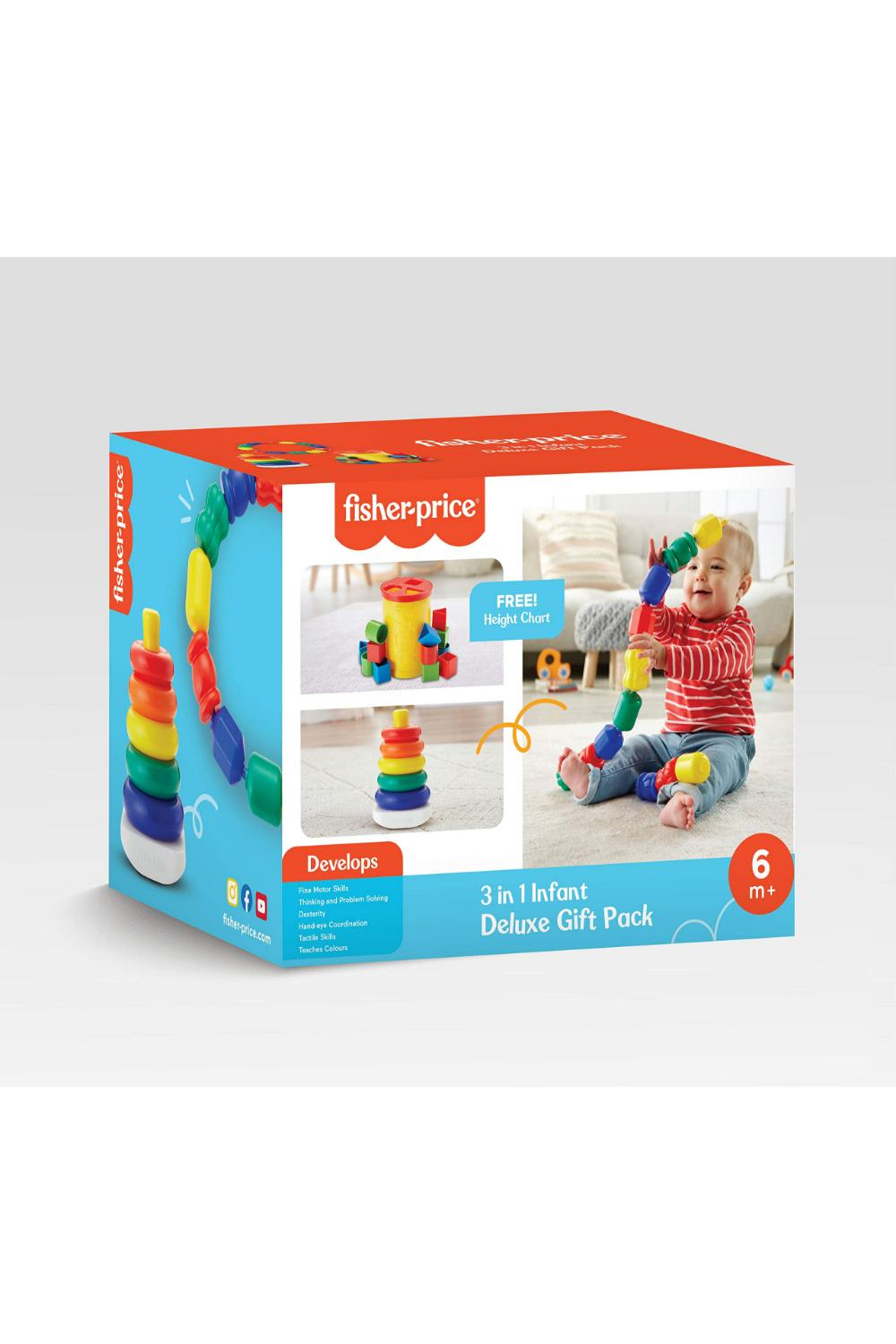 FisherPrice 3In1 Infant Deluxe Giftpack Odel.lk