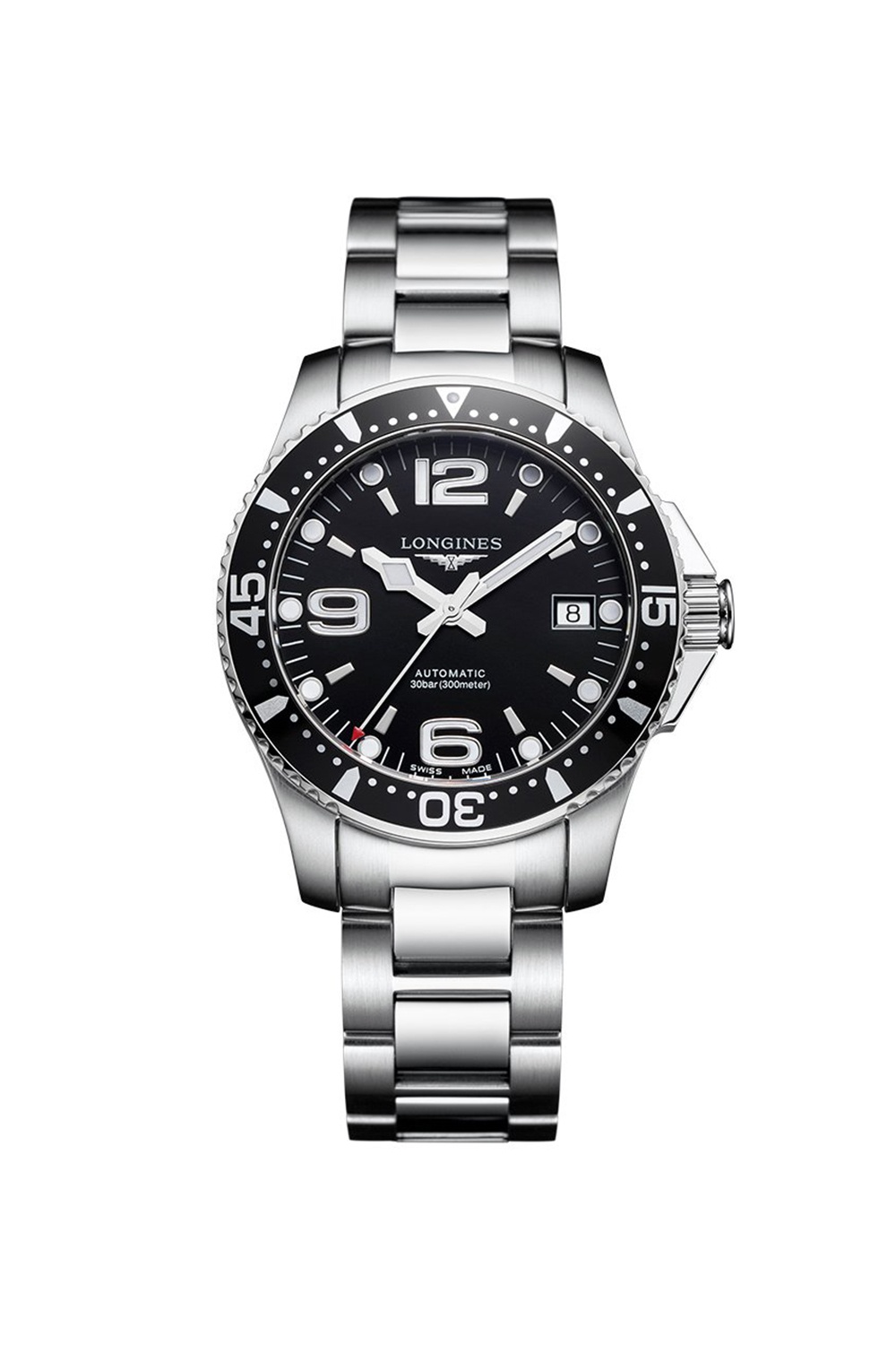 Longines Hydroconquest Stainless Steel Watch -L37424566 | Odel.lk