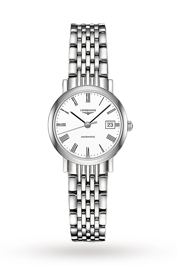 Longines Elegant Collection Stainless Steel Watch L43094116 Odel.lk