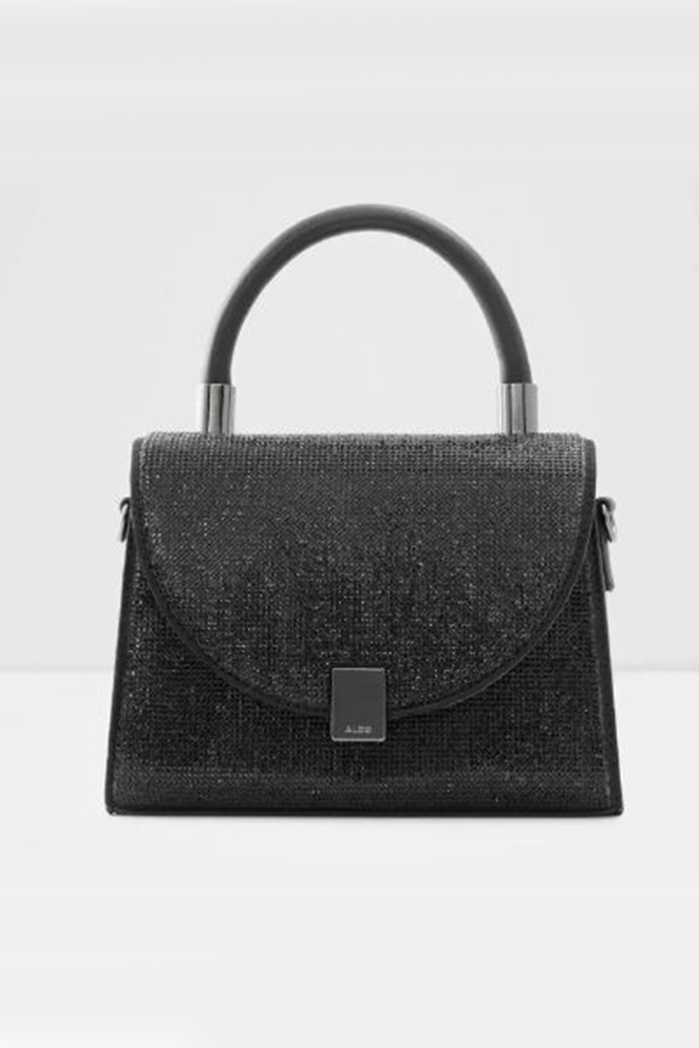 Black Synthetic Handbag