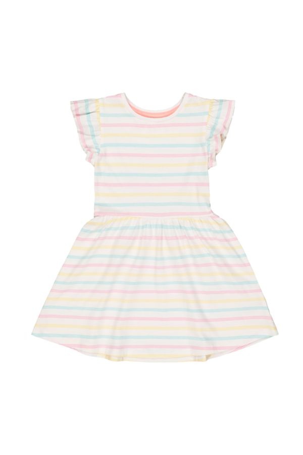 Mothercare Girls Pastel Striped Dress | Odel.lk