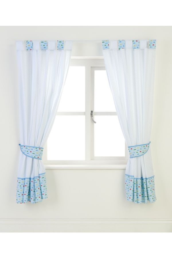 Mothercare Blue On The Road Curtains Odel Lk